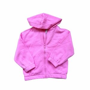 Toddler Girl Pink Hoodie Old Navy Zip Jacket NWT 3T